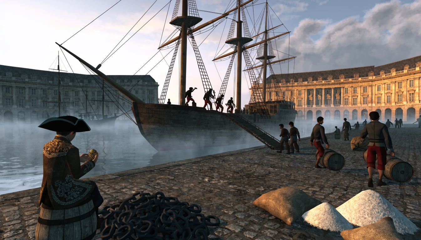 Quai XVIIIe siècle, concept art